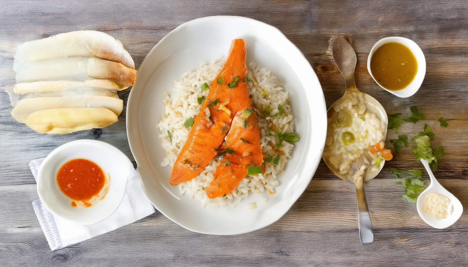 Healthy and Simple: Fish and Rice Recipes with Perfect Sauces - Only ...