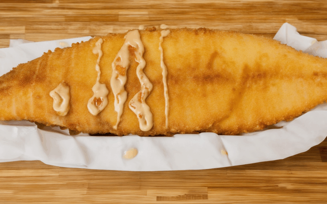 Perfectly Crispy Oven-Fried Fish: Juicy Inside, Baked to Perfection with Louisiana Fish Fry & Mayo Glaze