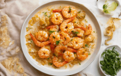 The Secret to Seasoning Garlic Shrimp: Ginger-Garlic Shrimp with Coconut Milk