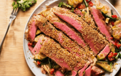 Unlock the Secret to Perfect Sesame-Crusted Tuna: A Delicious and Nutritious Meal