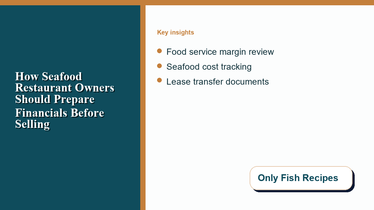 Seafood business owner reviewing supplier and cold storage records